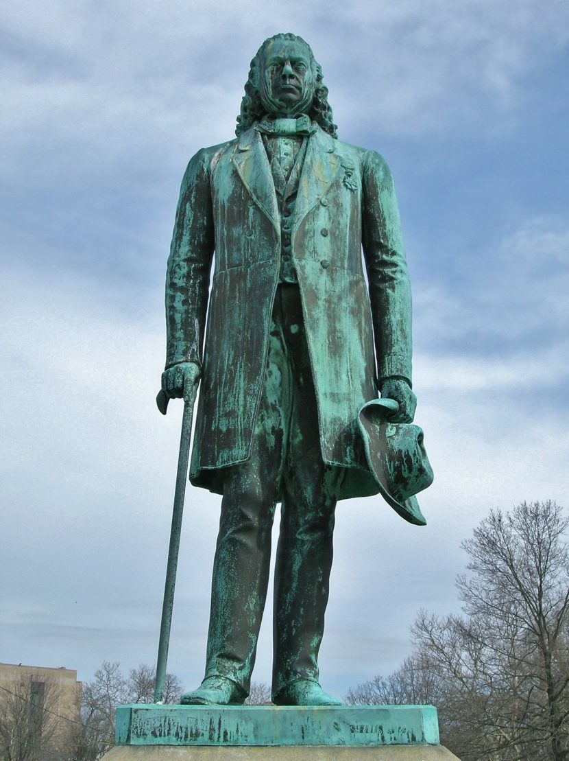 Elias Howe statue