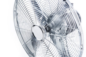 a tabletop fan