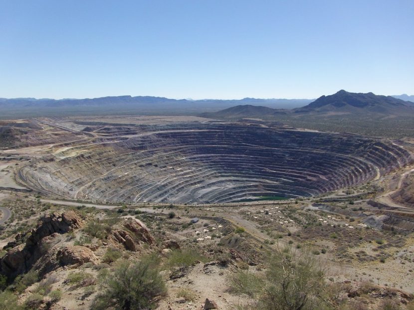 Open pit mine - Ajo, Arizona