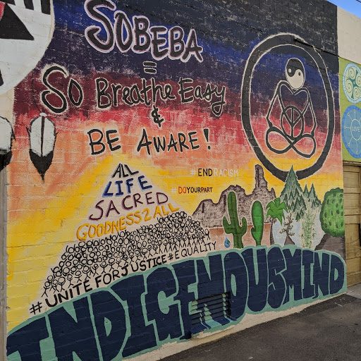 Mural in Ajo, Arizona.