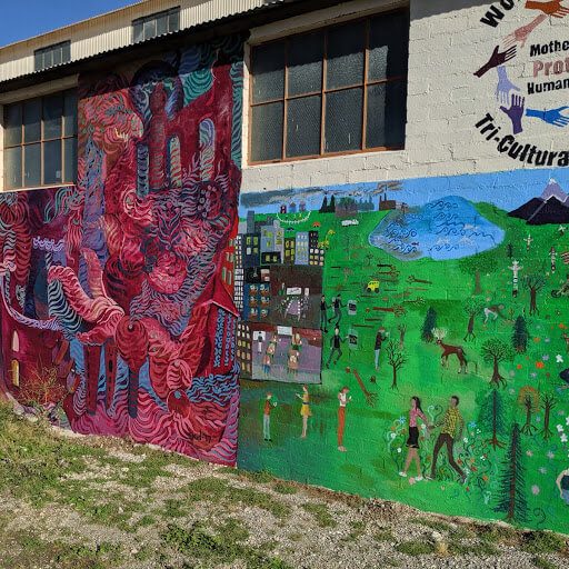 Mural in Ajo, Arizona.