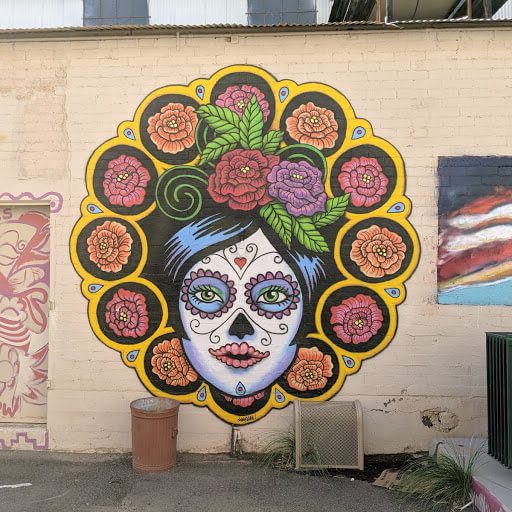 Dia de Los Muertos mural Ajo, AZ.