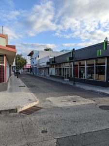 Downtown street in Ponce.